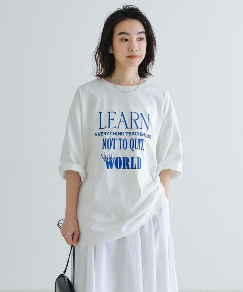 URBAN RESEARCH(アーバンリサーチ)の「ロゴプリントルーズTシャツ(Tシャツ/カットソー・レディース・その他1/その他2・FREE)」の5枚目の写真
