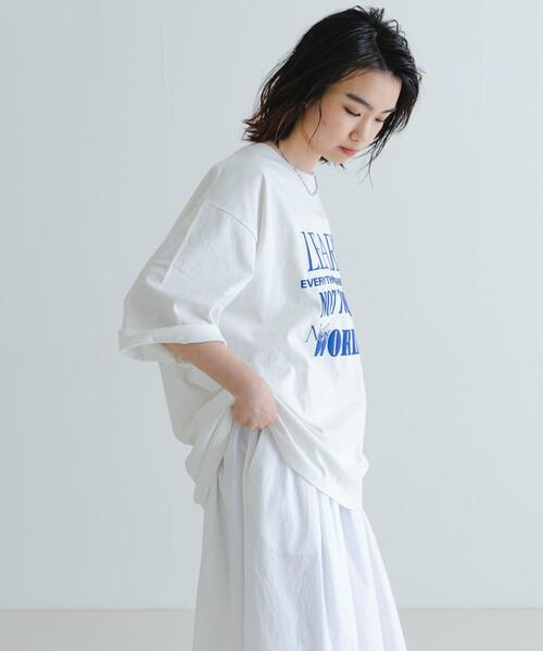 URBAN RESEARCH(アーバンリサーチ)の「ロゴプリントルーズTシャツ(Tシャツ/カットソー・レディース・その他1/その他2・FREE)」の7枚目の写真