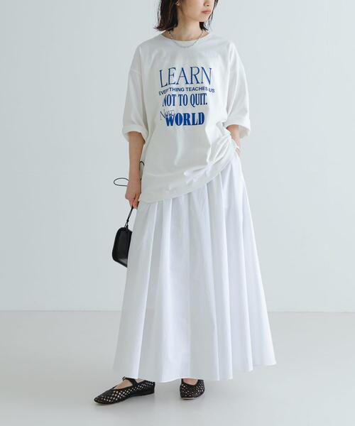URBAN RESEARCH(アーバンリサーチ)の「ロゴプリントルーズTシャツ(Tシャツ/カットソー・レディース・その他1/その他2・FREE)」の8枚目の写真