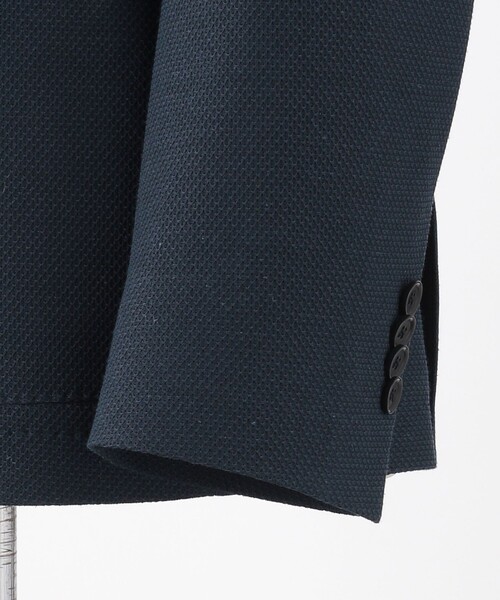 UNITED ARROWS（ユナイテッドアローズ）の「ハニカムメッシュ シングル ３ボタン テーラードジャケット COMFORT EASY―MODEL（テーラードジャケット・メンズ・ネイビー・44/46/48/50/52）」の11枚目の写真