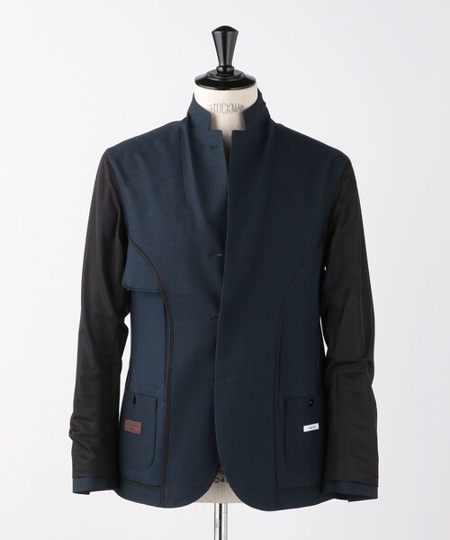 UNITED ARROWS（ユナイテッドアローズ）の「ハニカムメッシュ シングル ３ボタン テーラードジャケット COMFORT EASY―MODEL（テーラードジャケット・メンズ・ネイビー・44/46/48/50/52）」の14枚目の写真