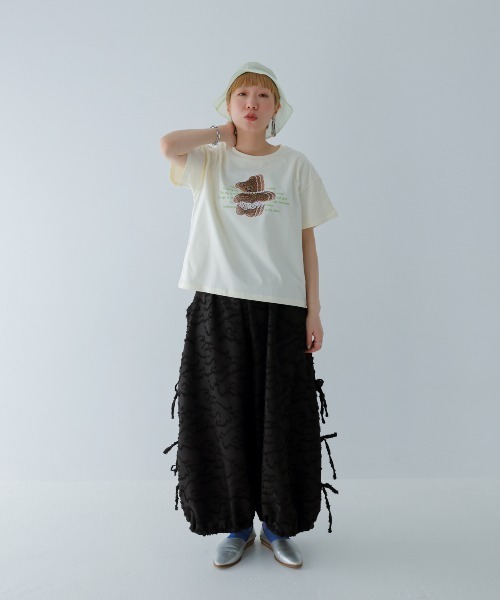 unica(ユニカ)の「ビートベアーphotoT(Tシャツ/カットソー・レディース・ライトパープル/オフホワイト・F)」の14枚目の写真