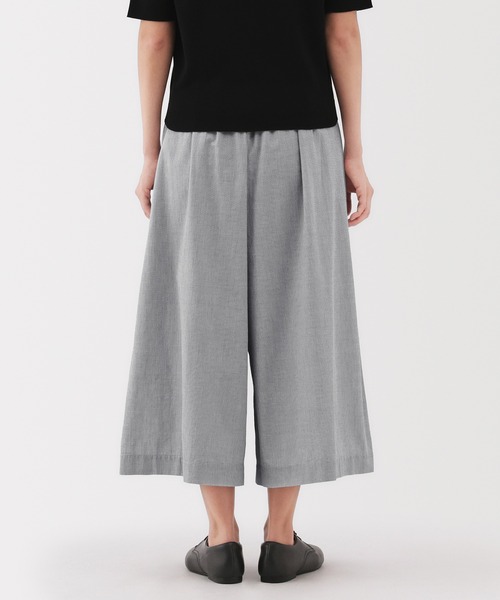 無印良品(ムジルシリョウヒン)の「婦人 涼感イージークロップドパンツ(その他パンツ・レディース・サックスブルー系/グレー系/ブラック・XL/L/M/S)」の16枚目の写真