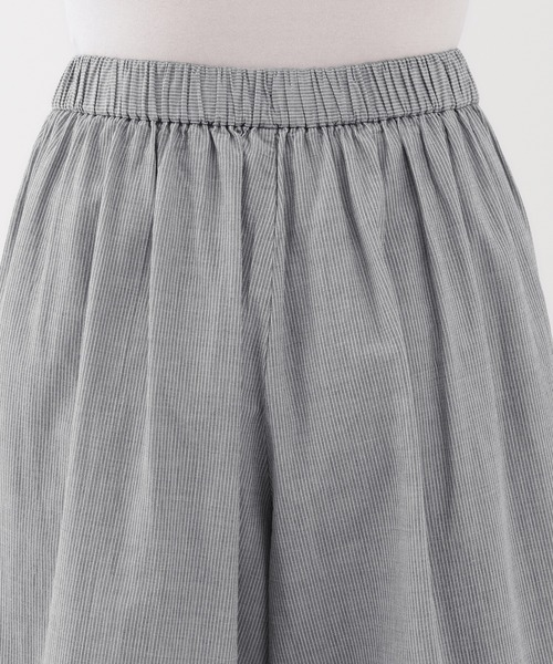 無印良品(ムジルシリョウヒン)の「婦人 涼感イージークロップドパンツ(その他パンツ・レディース・サックスブルー系/グレー系/ブラック・XL/L/M/S)」の18枚目の写真