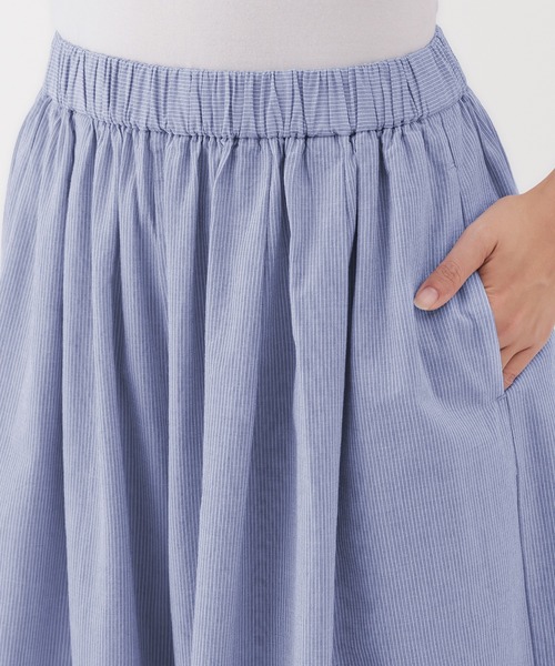 無印良品(ムジルシリョウヒン)の「婦人 涼感イージークロップドパンツ(その他パンツ・レディース・サックスブルー系/グレー系/ブラック・XL/L/M/S)」の13枚目の写真