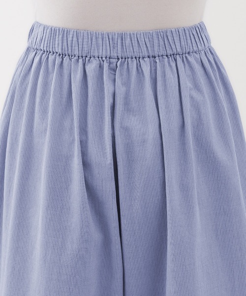 無印良品(ムジルシリョウヒン)の「婦人 涼感イージークロップドパンツ(その他パンツ・レディース・サックスブルー系/グレー系/ブラック・XL/L/M/S)」の4枚目の写真