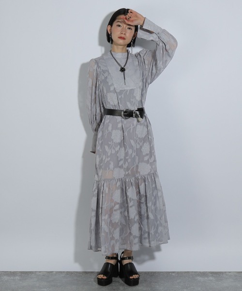 HARE（ハレ）の「シアージャガードスタンドワンピース(HARE