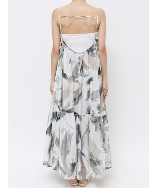 ELENDEEK（エレンディーク）の「ペインティングパターンキャミワンピース（ワンピース・レディース・ブラック/ベージュ/レッド/グリーン・FREE）」の12枚目の写真