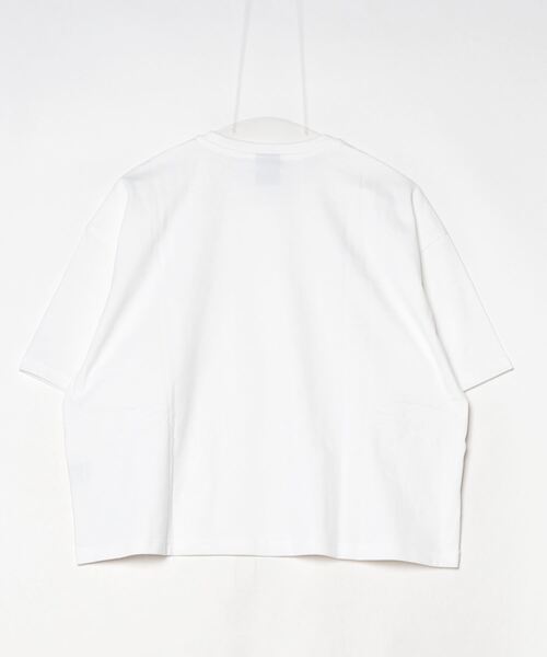 NEW BALANCE(ニューバランス)の「【別注】ニューバランス New Balance THE CITY シューパッチショートレングスTシャツ 限定コラボ(Tシャツ/カットソー・レディース・ライトグリーン/ホワイト・S/M/L/XL)」の3枚目の写真