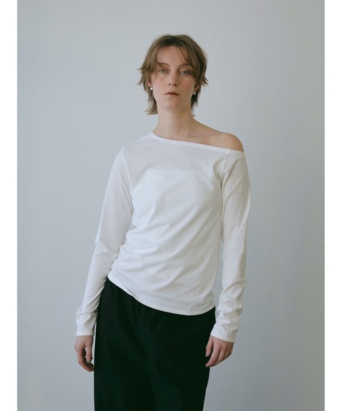 ワンショルカットプルオーバー（Tシャツ/カットソー）｜HER