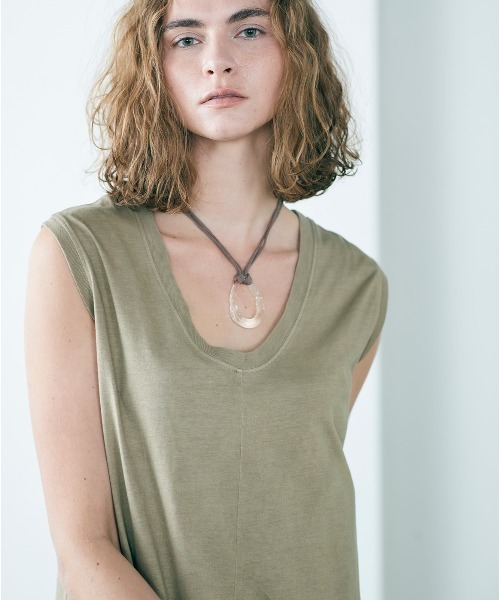 organic cotton jersey 2way dress（ワンピース）｜WALANCE