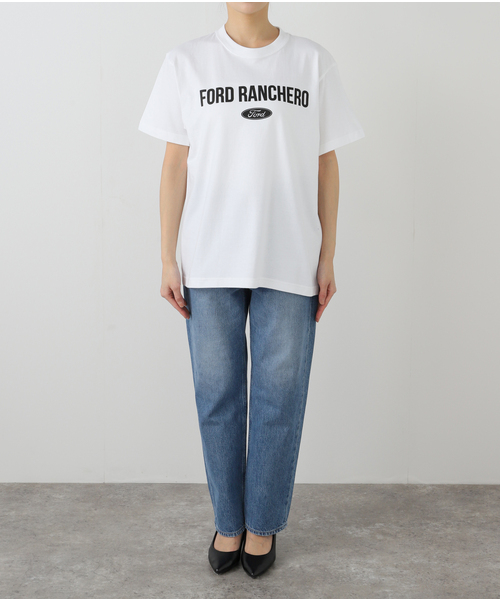 OUTDOOR PRODUCTS（アウトドアプロダクツ）の「GOOD ROCK SPEED Ford RANCHERD Tee（Tシャツ/カットソー・レディース・ホワイト・FREE）」の2枚目の写真