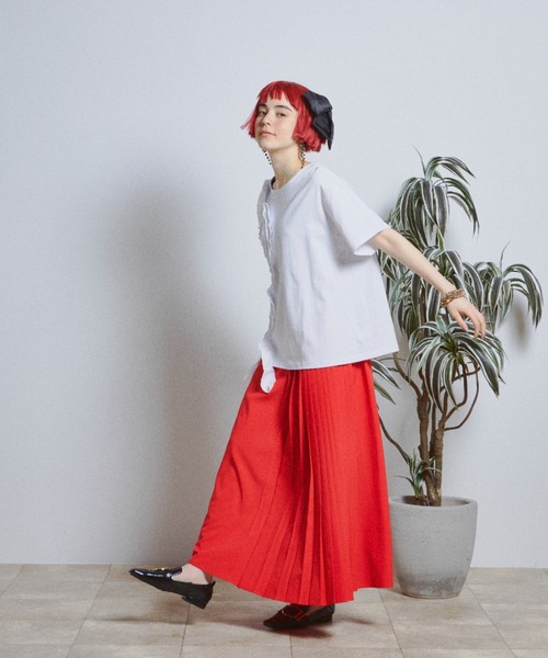 manana suerte(マニャーナスエルテ)の「ローズフリルTシャツ(Tシャツ/カットソー・レディース・ホワイト/ブラック・FREE)」の13枚目の写真