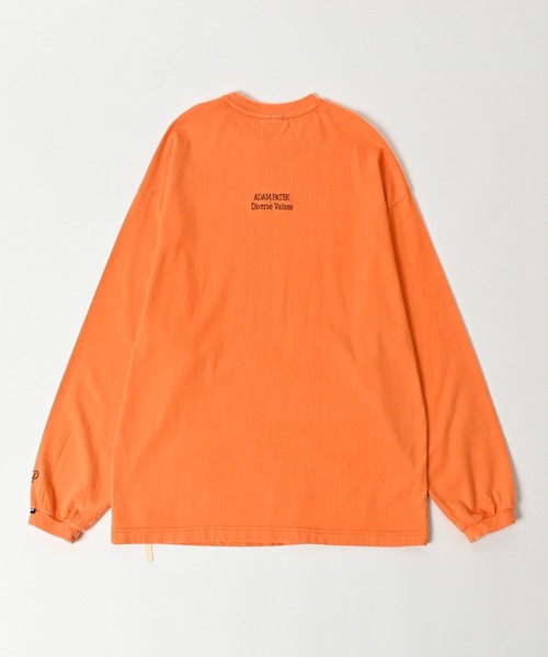 ADAM PATEK(アダムパテック)の「【ADAMPATEK/アダムパテック】basic logo long sleeve T/ロゴロングスリーブTシャツ(Tシャツ/カットソー・レディース・オレンジ/ブラック/パープル/ホワイト・1/2)」の14枚目の写真