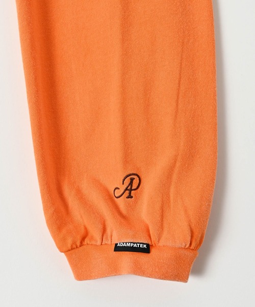 ADAM PATEK(アダムパテック)の「【ADAMPATEK/アダムパテック】basic logo long sleeve T/ロゴロングスリーブTシャツ(Tシャツ/カットソー・レディース・オレンジ/ブラック/パープル/ホワイト・1/2)」の12枚目の写真