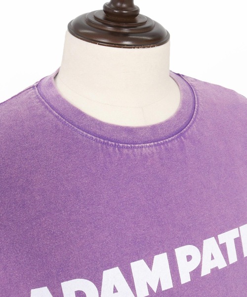 ADAM PATEK(アダムパテック)の「【ADAMPATEK/アダムパテック】basic logo long sleeve T/ロゴロングスリーブTシャツ(Tシャツ/カットソー・レディース・オレンジ/ブラック/パープル/ホワイト・1/2)」の11枚目の写真