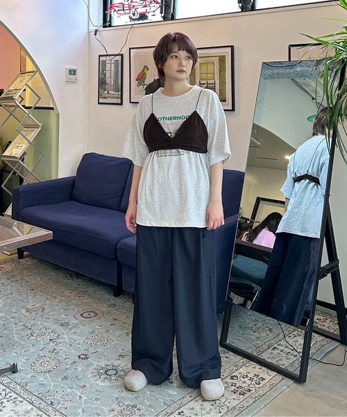 PILIT（ピリット）の「サイドリボン ラップワイドパンツ（その他パンツ・レディース・ブルー/ブラック/ネイビー・SMALL/MEDIUM）」の12枚目の写真