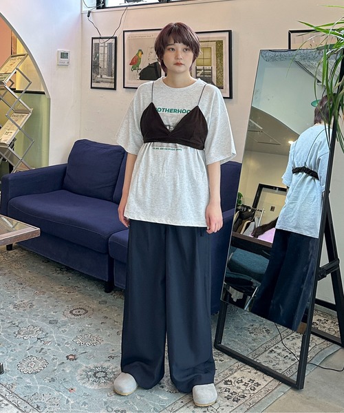 PILIT（ピリット）の「サイドリボン ラップワイドパンツ（その他パンツ・レディース・ブルー/ブラック/ネイビー・SMALL/MEDIUM）」の13枚目の写真