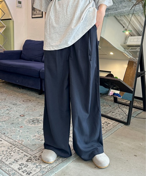 PILIT（ピリット）の「サイドリボン ラップワイドパンツ（その他パンツ・レディース・ブルー/ブラック/ネイビー・SMALL/MEDIUM）」の17枚目の写真