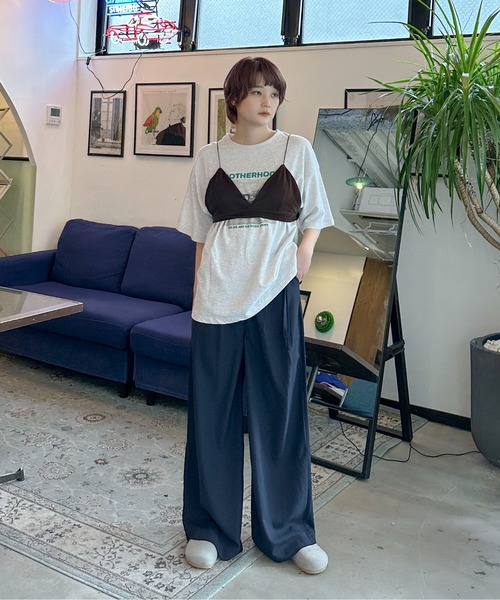 PILIT（ピリット）の「サイドリボン ラップワイドパンツ（その他パンツ・レディース・ブルー/ブラック/ネイビー・SMALL/MEDIUM）」の15枚目の写真