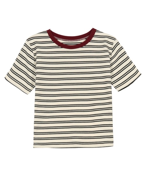 Petitle（プチレ）の「[ 低身長向けサイズ ] 選べる3サイズ ベーシック半袖Tシャツ（Tシャツ/カットソー・レディース・ブラック/ホワイト系その他/チャコール/オフホワイト/アイボリー系・PL/PM/PS）」の19枚目の写真