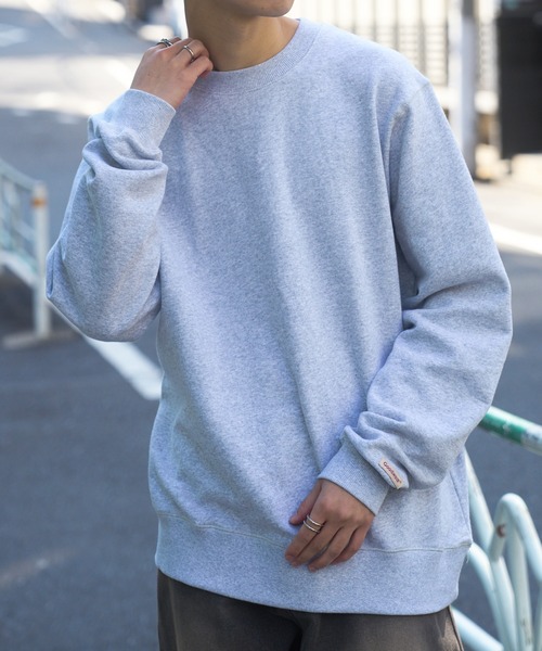 Goodwear(グッドウェア)の「【Goodwear】U.S.A COTTON クルーネックトレーナー 2W7-0520(スウェット・メンズ・オフホワイト/グレー/カーキ/ブラック・L/M/XL)」の8枚目の写真