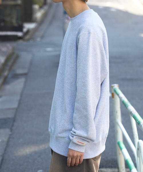 Goodwear(グッドウェア)の「【Goodwear】U.S.A COTTON クルーネックトレーナー 2W7-0520(スウェット・メンズ・オフホワイト/グレー/カーキ/ブラック・L/M/XL)」の15枚目の写真