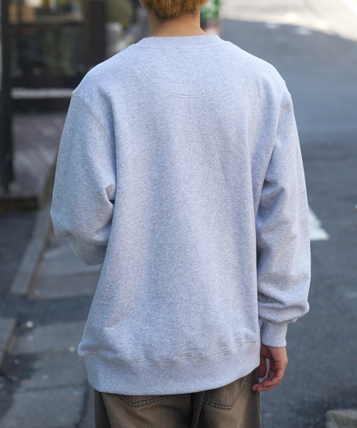 Goodwear(グッドウェア)の「【Goodwear】U.S.A COTTON クルーネックトレーナー 2W7-0520(スウェット・メンズ・オフホワイト/グレー/カーキ/ブラック・L/M/XL)」の5枚目の写真