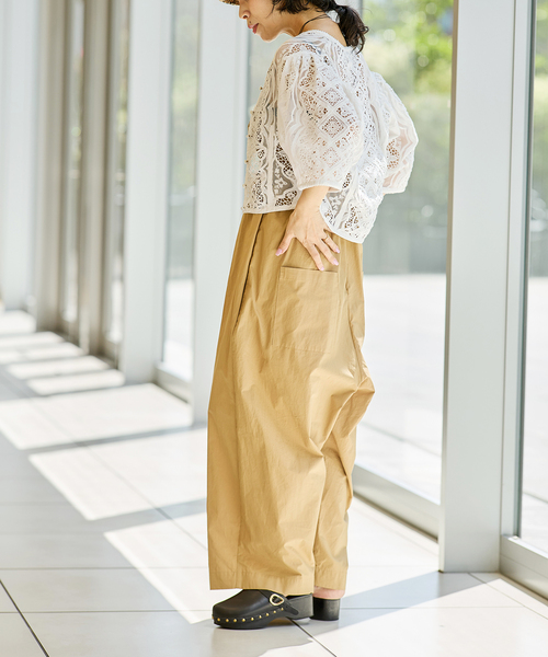 IENA LA BOUCLE エンブロイダリーブラウス（シャツ/ブラウス）｜IENA  