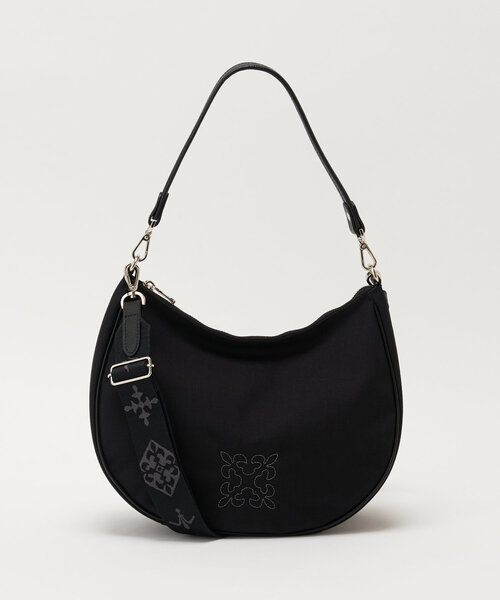 【ポーチ付 2WAY】 russet BLACK ラシット ワンショルダーバッグ 中古・古着通販】russet (ラシット) 2WAYショルダーバッグ