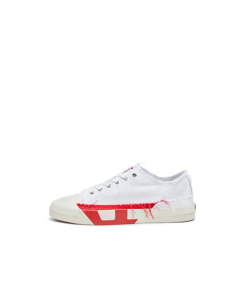 DIESEL(ディーゼル)の「メンズ ローカットスニーカー S-D-VERSE LOW(スニーカー・メンズ・ホワイト/グレー・42/41/44/43/40)」の12枚目の写真