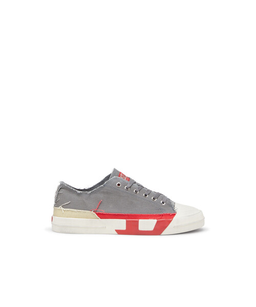 DIESEL(ディーゼル)の「メンズ ローカットスニーカー S-D-VERSE LOW(スニーカー・メンズ・ホワイト/グレー・42/41/44/43/40)」の7枚目の写真