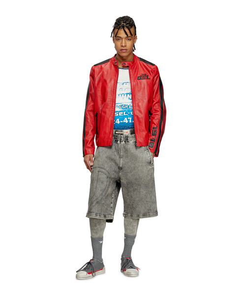 DIESEL(ディーゼル)の「メンズ ローカットスニーカー S-D-VERSE LOW(スニーカー・メンズ・ホワイト/グレー・42/41/44/43/40)」の4枚目の写真