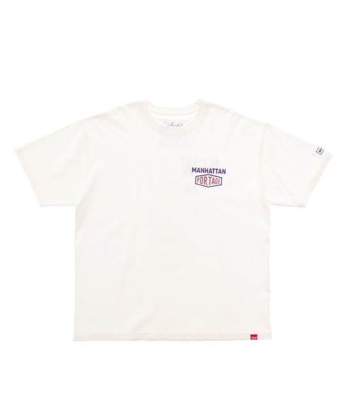 Manhattan Portage(マンハッタンポーテージ)の「S/S Print T-Shirt(Tシャツ/カットソー・メンズ・ホワイト/グレー/チャコール・X-LARGE/MEDIUM/SMALL/LARGE)」の2枚目の写真
