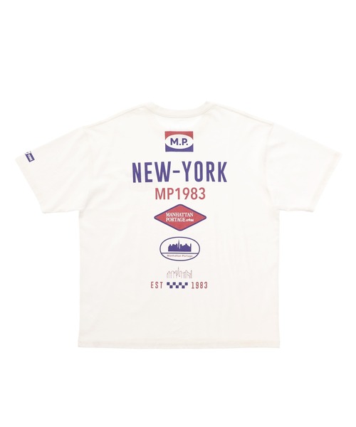 Manhattan Portage(マンハッタンポーテージ)の「S/S Print T-Shirt(Tシャツ/カットソー・メンズ・ホワイト/グレー/チャコール・X-LARGE/MEDIUM/SMALL/LARGE)」の20枚目の写真