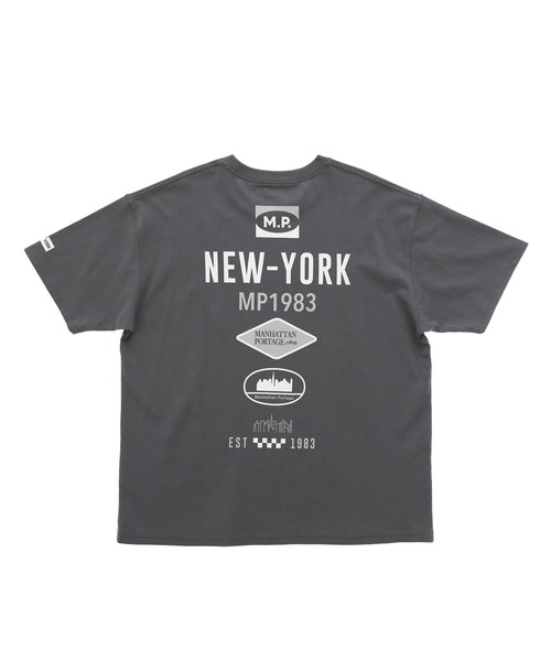 Manhattan Portage(マンハッタンポーテージ)の「S/S Print T-Shirt(Tシャツ/カットソー・メンズ・ホワイト/グレー/チャコール・X-LARGE/MEDIUM/SMALL/LARGE)」の21枚目の写真