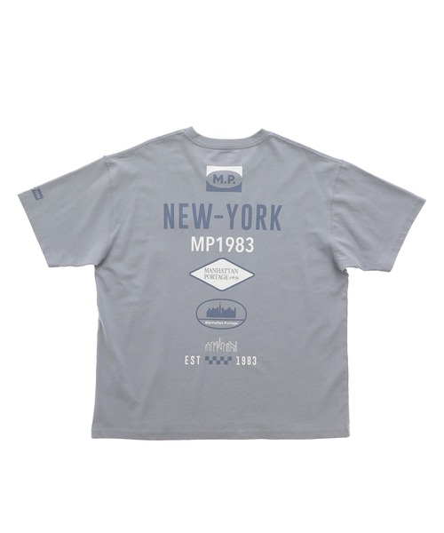 Manhattan Portage(マンハッタンポーテージ)の「S/S Print T-Shirt(Tシャツ/カットソー・メンズ・ホワイト/グレー/チャコール・X-LARGE/MEDIUM/SMALL/LARGE)」の22枚目の写真