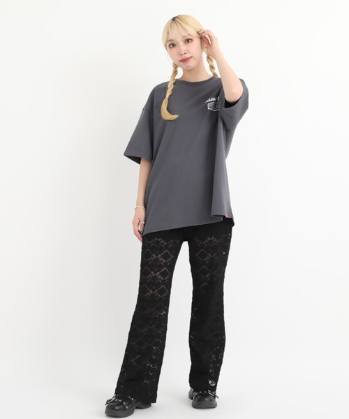 Manhattan Portage(マンハッタンポーテージ)の「S/S Print T-Shirt(Tシャツ/カットソー・メンズ・ホワイト/グレー/チャコール・X-LARGE/MEDIUM/SMALL/LARGE)」の4枚目の写真