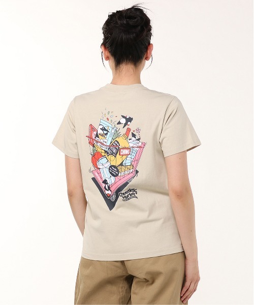 T057 ちゃむ CHUMS チャムス Tシャツ オーバーサイズ アイム ア ブービー