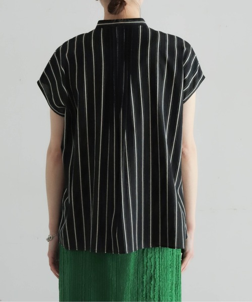 トップス abcd シボジャカードタックギャザートップス【洗濯機洗い可