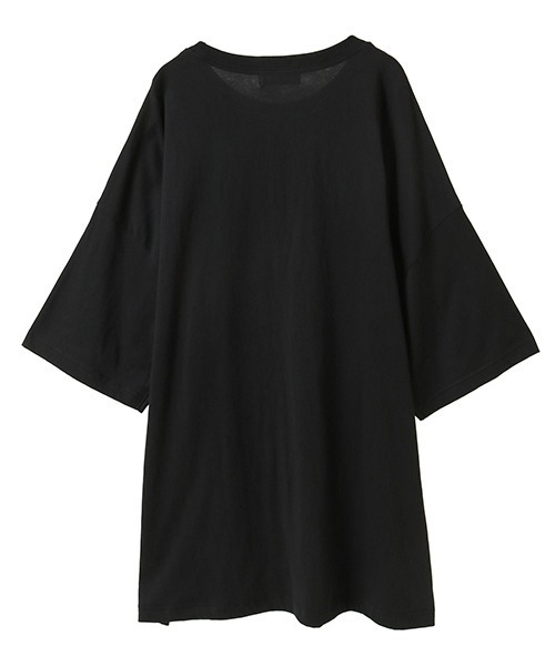 Candy Stripper(キャンディストリッパー)の「SPACE CRUISE BIG BIG Tシャツ(Tシャツ/カットソー・レディース・ブラック/オフホワイト/ライトグリーン/ブルー・FREE)」の5枚目の写真