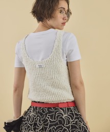 【ZOZO限定】KNIT BUSTIER/ニットビスチェ