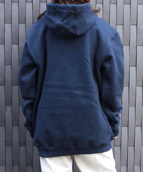 Carhartt(カーハート)の「★carhartt★カーハート プルオーバーパーカー ブランドロゴ ビッグシルエットパーカー K121(パーカー・メンズ・ブラック/グレー・L/M/S)」の3枚目の写真