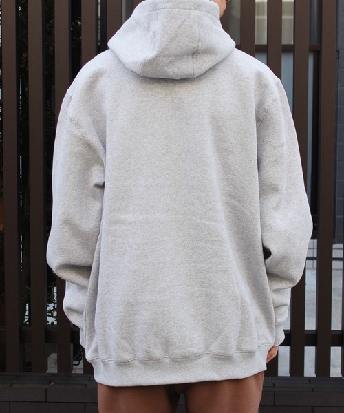 Carhartt(カーハート)の「★carhartt★カーハート プルオーバーパーカー ブランドロゴ ビッグシルエットパーカー K121(パーカー・メンズ・ブラック/グレー・L/M/S)」の8枚目の写真