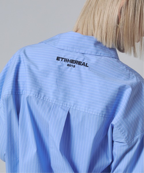 ENVYM（アンビー）の「オーバーシルエットシャツ（シャツ/ブラウス・レディース・ホワイト/ブルー/ピンク・FREE）」の15枚目の写真