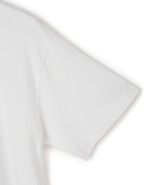 HEAR MY NAME（ヒアマイネーム）の「【HEAR MY NAME（ヒア マイネーム）】SS TEE（Tシャツ/カットソー・レディース・ホワイト/ネイビー・FREE）」の13枚目の写真
