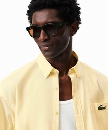 LACOSTE | ウォッシュドオックスフォード半袖ボタンダウンシャツ(シャツ/ブラウス)