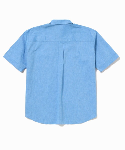 LACOSTE(ラコステ)の「ウォッシュドオックスフォード半袖ボタンダウンシャツ(シャツ/ブラウス・メンズ・ブルー/イエロー/ホワイト・38/40/41/39)」の8枚目の写真