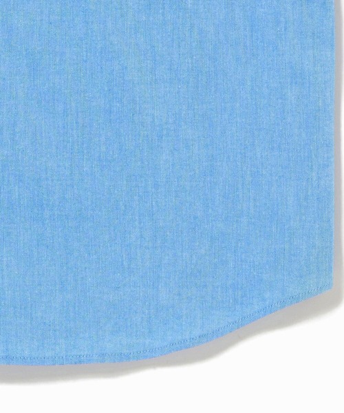 LACOSTE(ラコステ)の「ウォッシュドオックスフォード半袖ボタンダウンシャツ(シャツ/ブラウス・メンズ・ブルー/イエロー/ホワイト・38/40/41/39)」の14枚目の写真