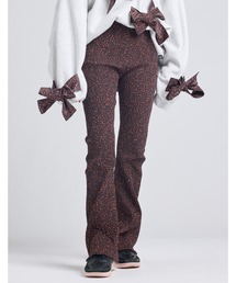 《Little Sunny Bite》leopard shirring pants